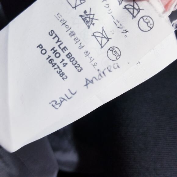 J. Crew Black Wool Blend Regent Blazer Stand Up Collar - Picture 12 of 13